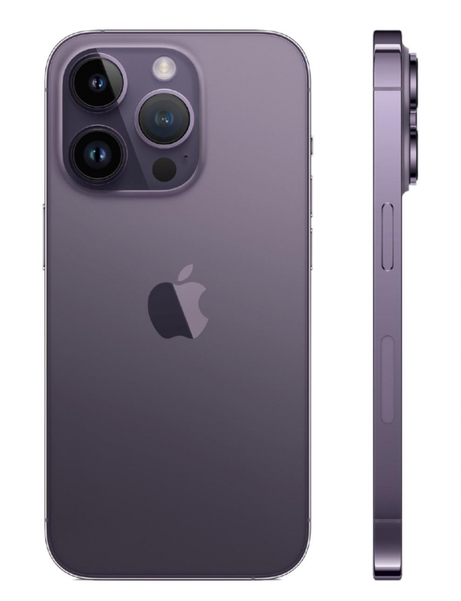 Apple iPhone 14 Pro 128Gb Deep Purple (MQ0G3)