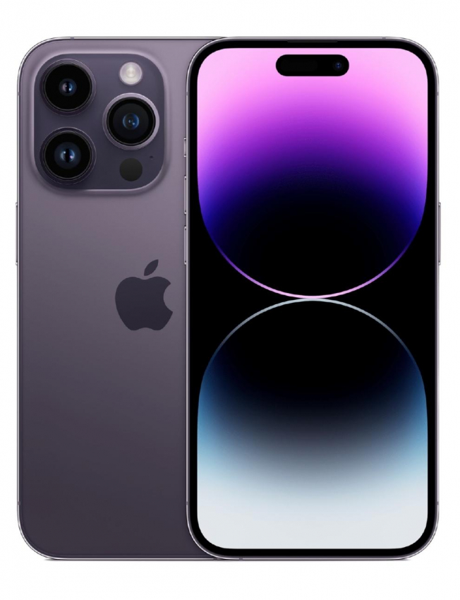 Apple iPhone 14 Pro 128Gb Deep Purple (MQ0G3)
