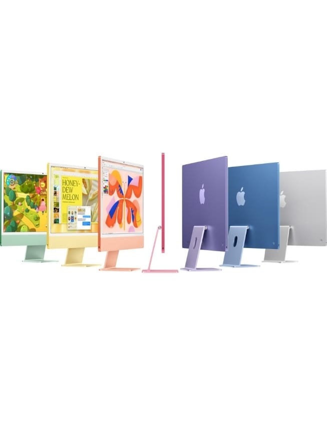 Apple iMac 24 with Retina 4.5K, M4, 16RAM, 256Gb, 10CPU/10GPU, Green (MWUY3) 2024