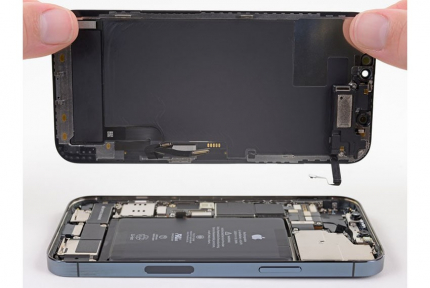 Замена кнопки Power (включения) iPhone 15