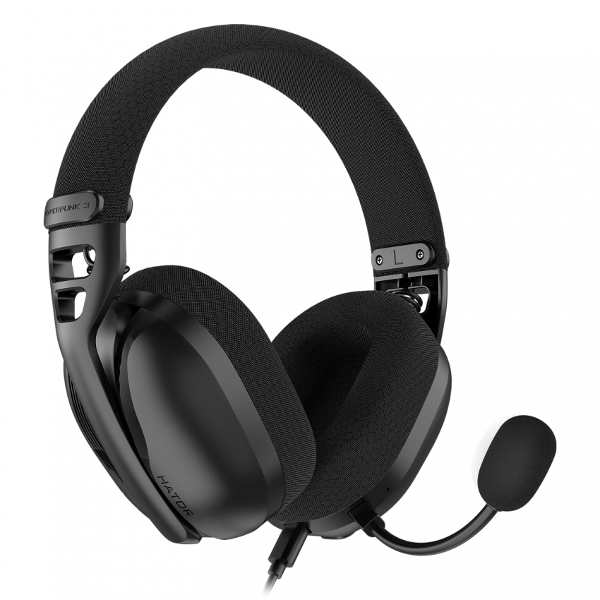 Гарнiтура Hator Hyperpunk 3 USB (Black)