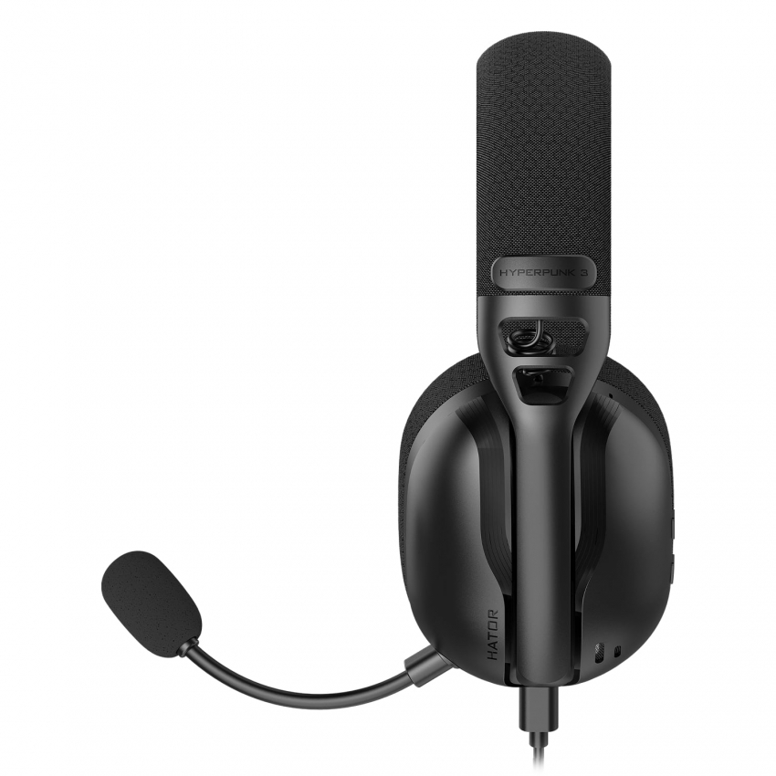 Гарнiтура Hator Hyperpunk 3 USB (Black)