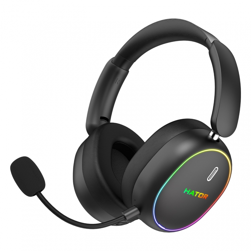Бездротова гарнiтура Hator Phoenix 2 Wireless (Black)