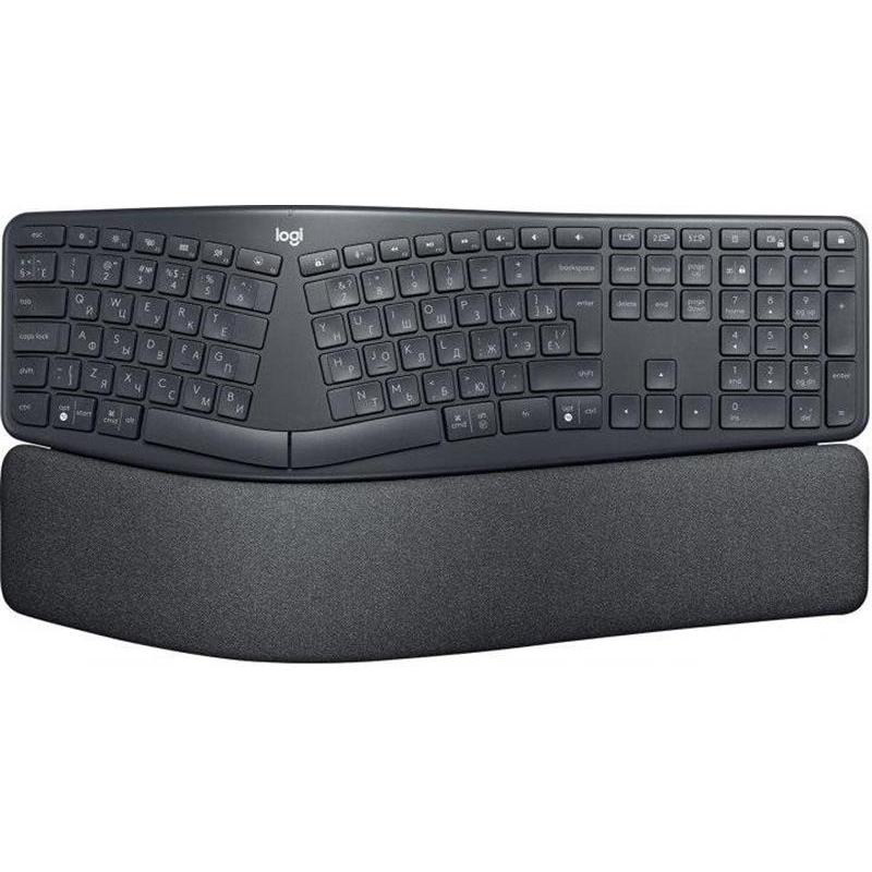 Клавіатура бездротова Logitech Ergo K860 (Black)