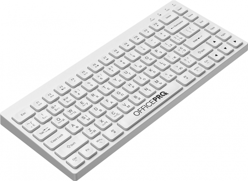 Клавіатура бездротова OfficePro SK955W (White)