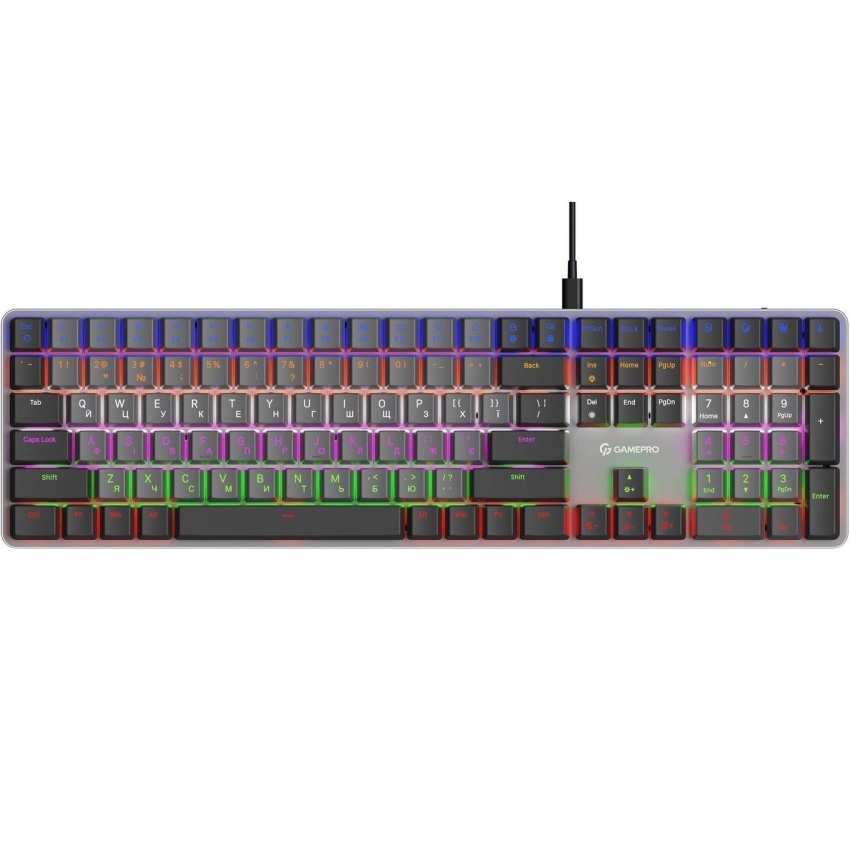 Клавіатура GamePro MK145R Red Swich Low Profile (Dark Gray)