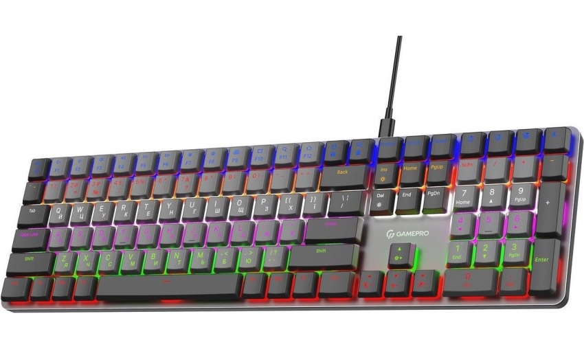 Клавіатура GamePro MK145R Red Swich Low Profile (Dark Gray)