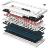 Клавіатура GamePro MK160W Red з Hot-Swap RGB (White)