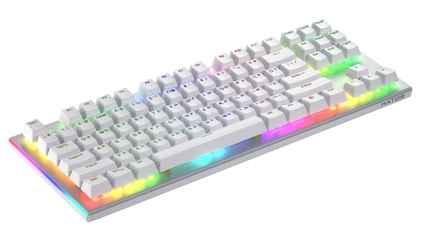 Клавіатура Hator Gravity X TKL (Orange White)