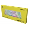 Клавіатура Hator Gravity X TKL (Orange White)