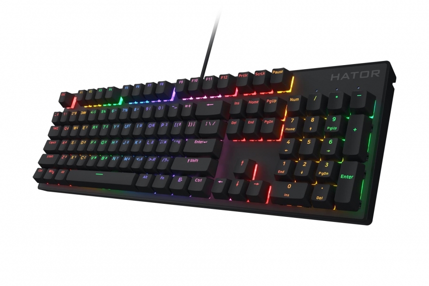 Клавіатура Hator Icefall Mecha (Rainbow Black)