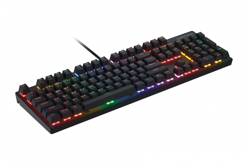 Клавіатура Hator Icefall Mecha (Rainbow Black)