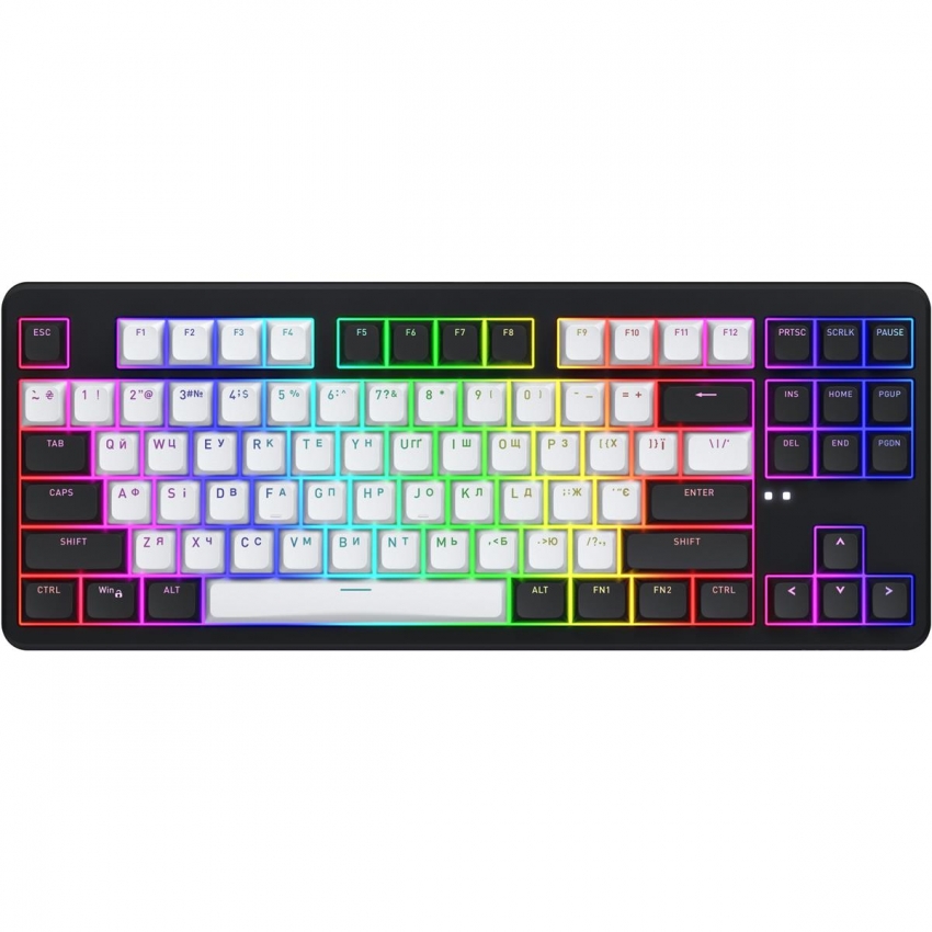 Клавіатура Hator Rockfall 3 Mecha TKL Wireless (Orange Black)