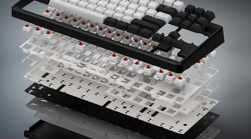 Клавіатура Hator Rockfall 3 Mecha TKL Wireless (Orange Black)