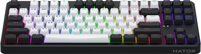 Клавіатура Hator Rockfall 3 Mecha TKL Wireless (Orange Black)
