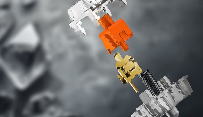 Клавіатура Hator Rockfall 3 Mecha TKL Wireless (Orange Black)