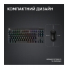 Клавiатура Logitech G PRO X TKL Lightspeed Tactile (Black)