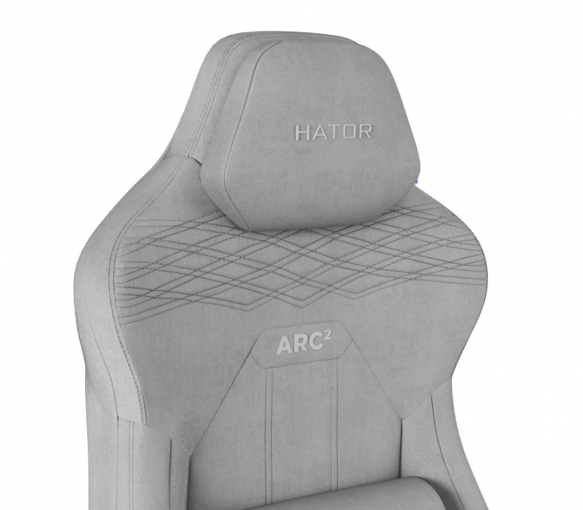 Крісло для геймерів Hator Arc 2 XL Fabric (Grey)