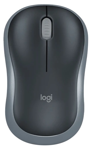 Миша бездротова Logitech M185 (Grey)