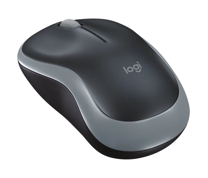 Миша бездротова Logitech M185 (Grey)