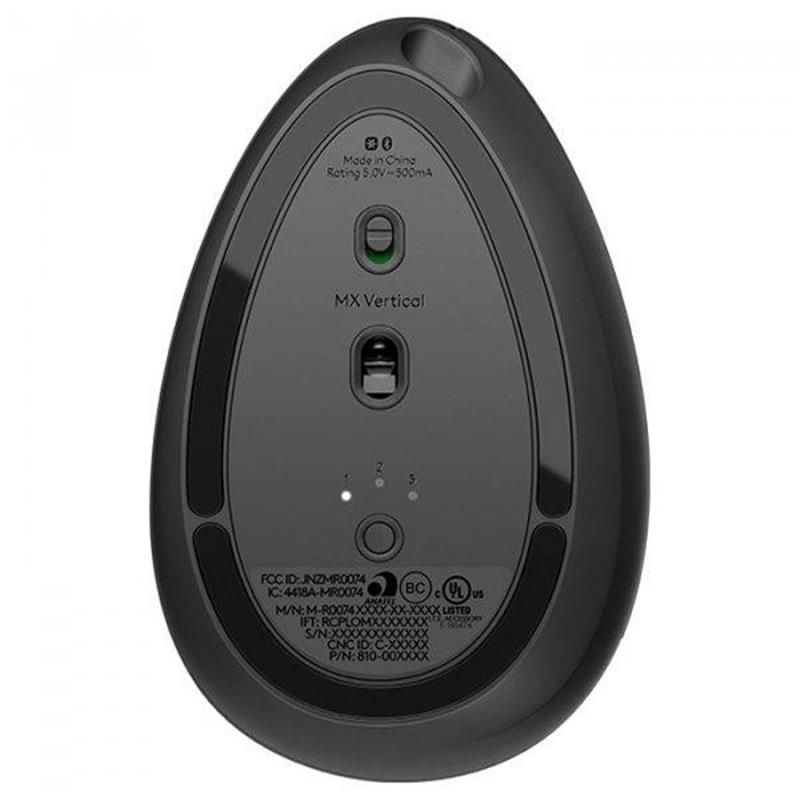 Миша бездротова Logitech MX Vertical (Black)