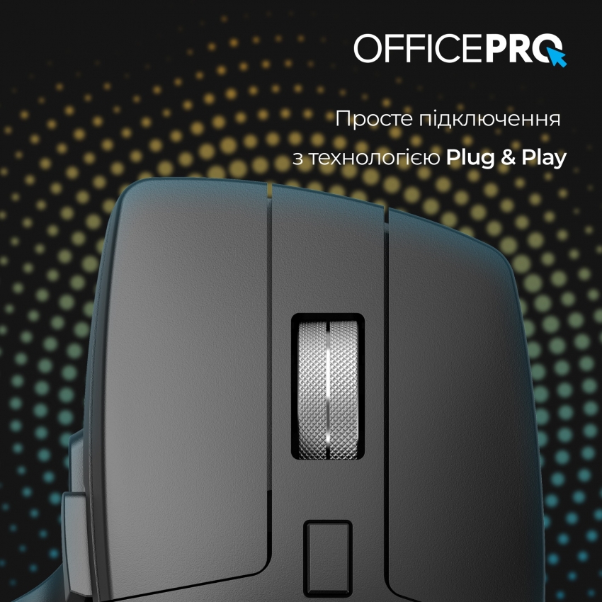 Миша бездротова OfficePro M395B (Black)