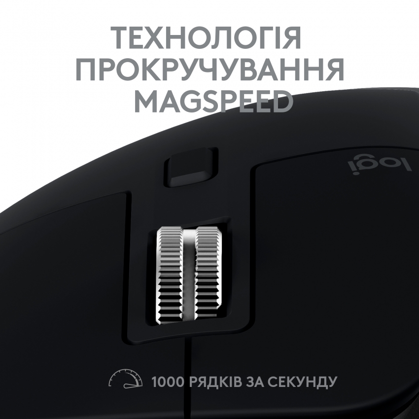Миша Logitech MX Master 3S For Mac (Space Grey)