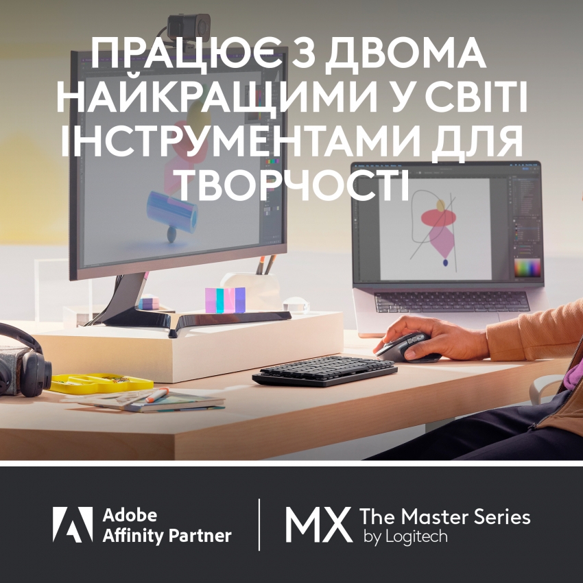 Миша Logitech MX Master 3S For Mac (Space Grey)