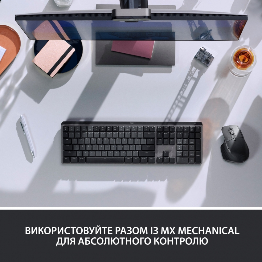 Миша Logitech MX Master 3S (Pale Grey)