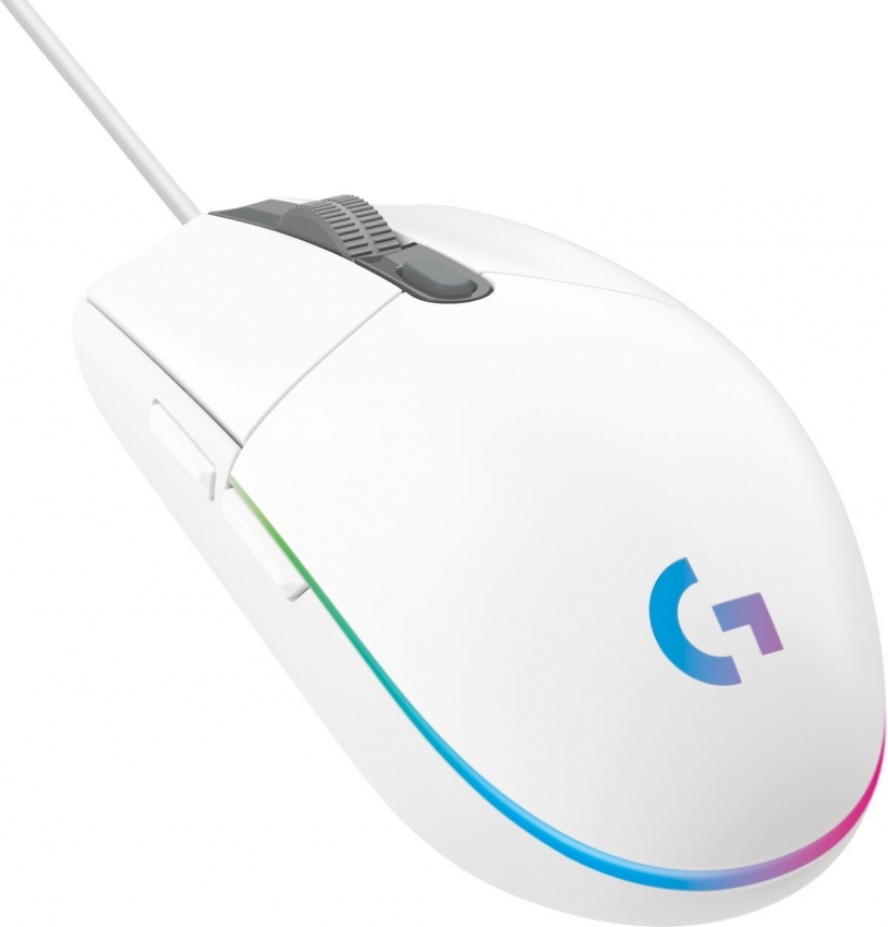 Миша Logitech G102 Lightsync (White)