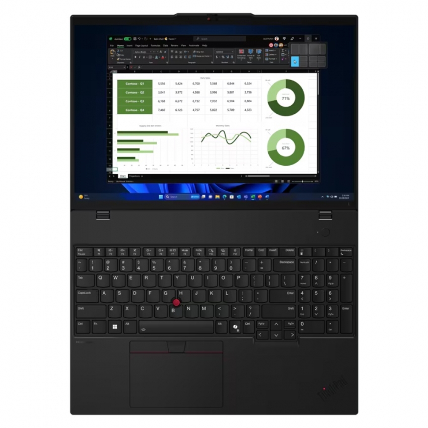 Ноутбук Lenovo ThinkPad L16 Gen 1 (21L70016RA) Black